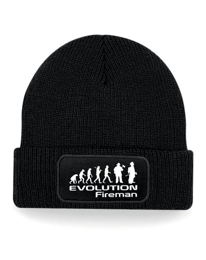 Evolution Of A Fireman Beanie Birthday Gift Great For Men