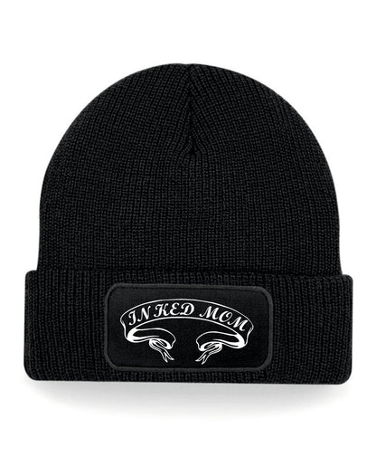 Inked Mom Beanie Hat Birthday Tattoo Gift Great For Ladies