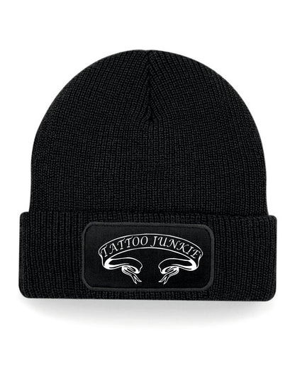 Tattoo Junkie Beanie Hat Birthday Tattoo Gift Great For Men & Ladies