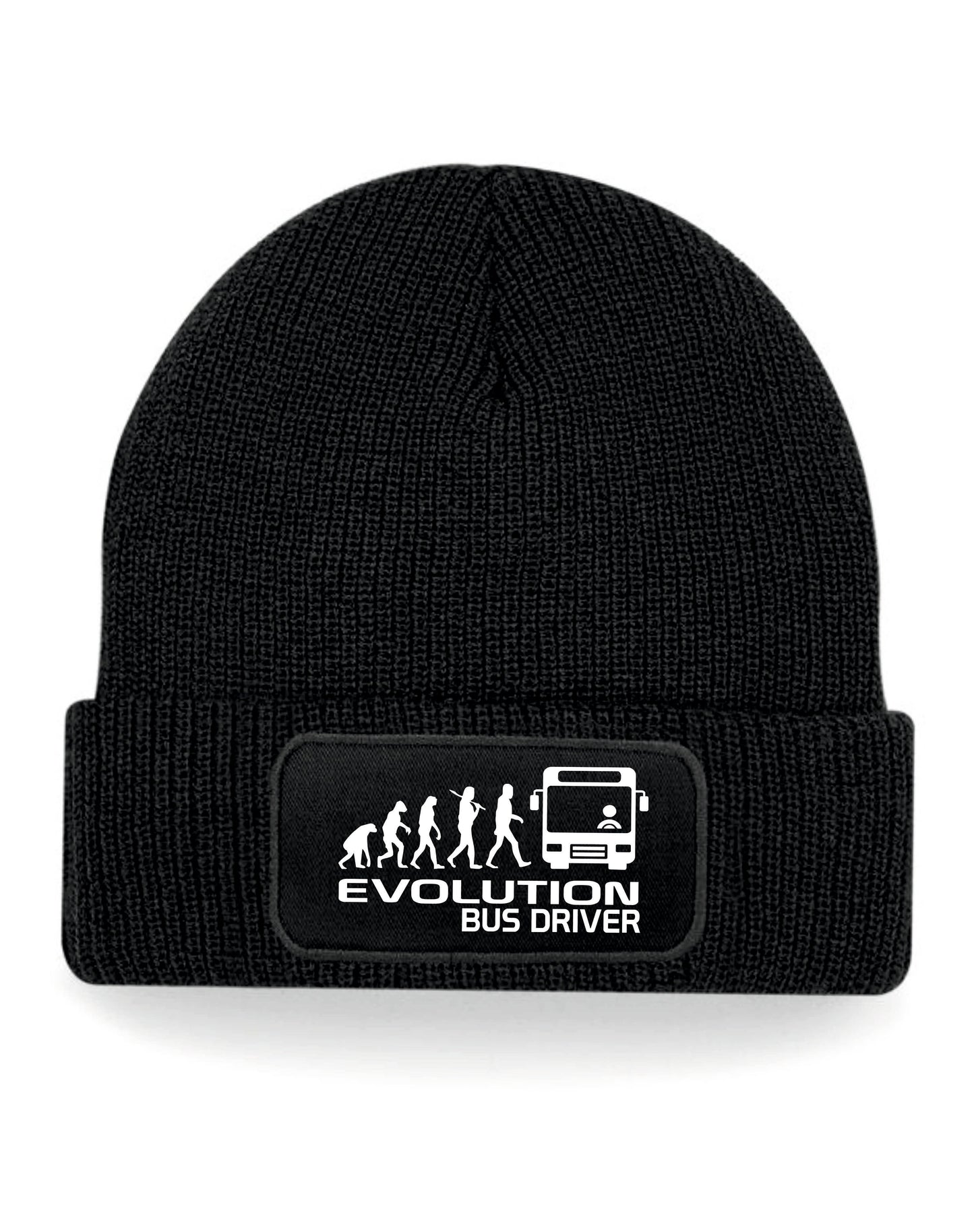 Evolution Of A Bus Driver Beanie Hat Birthday Gift Great For Men & Ladies