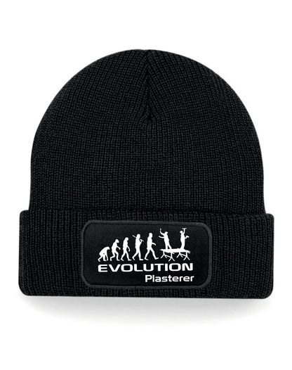 Evolution Of A Plasterer Beanie Hat Birthday Gift Great For Men & Ladies