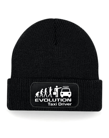 Evolution Of Taxi Driver Beanie Hat Birthday Gift Great For Men & Ladies