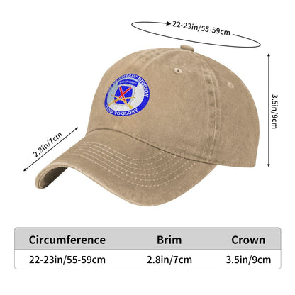 Us Army 10th Mountain Division Printing unisex baseball cap adjustable hats veteran gift