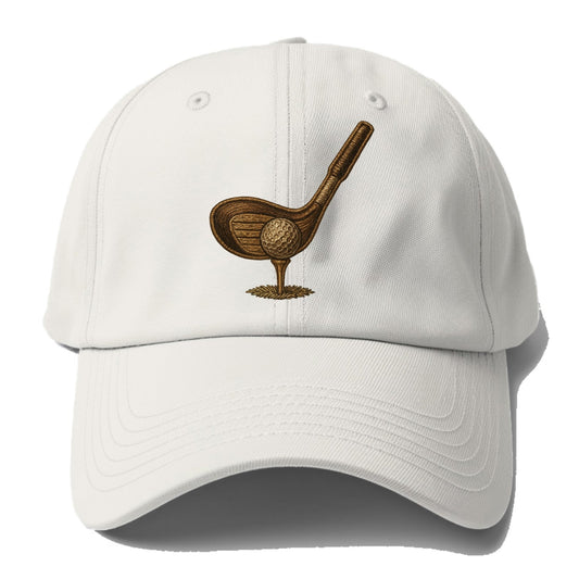 Golf Club and Ball  - Baseball Cap