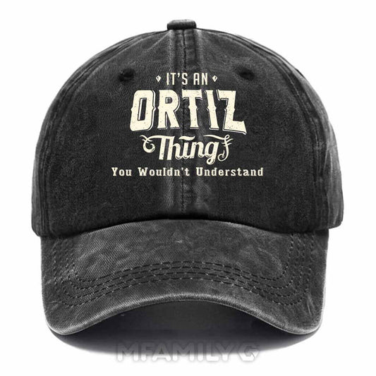 Ortiz Thing Washed Baseball Cap