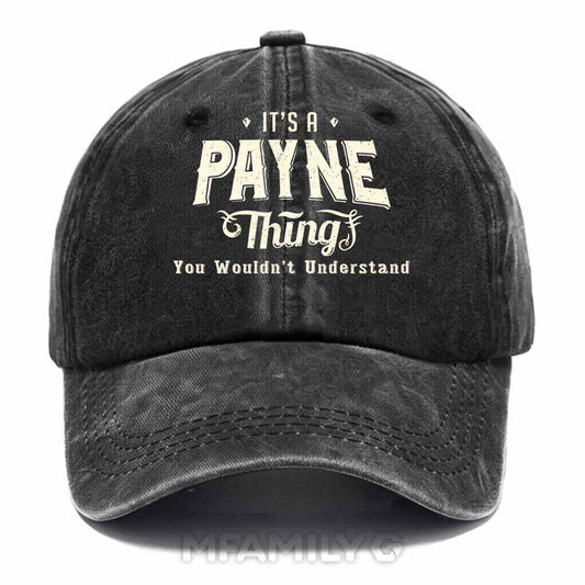 Payne Thing Washed Baseball Cap