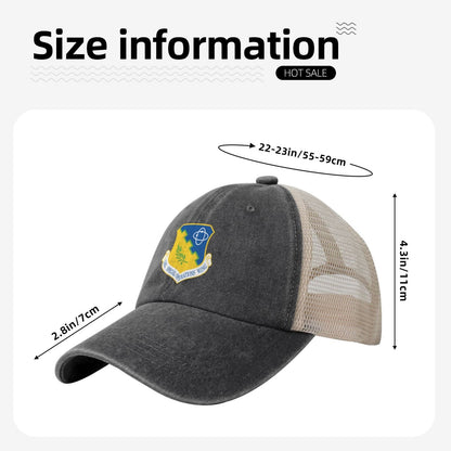 193d Special Operations Wing Printed unisex baseball cap adjustable grid baseball cap veteran gift