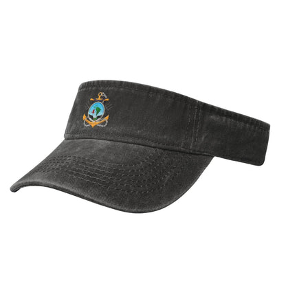 U.S. Fourth Fleet Badge Printing adjustable Empty Top Baseball Sun Cap unisex outdoor sport hat veterans gift