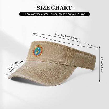Seal Of U.S. Marine Corps Forces Pacific Printing adjustable Empty Top Baseball Sun Cap unisex outdoor sport hat veterans gift