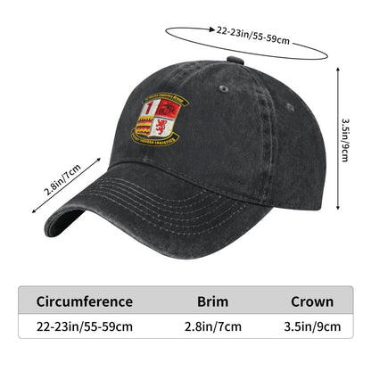 1stMLG Insignia Printed unisex baseball cap adjustable cap veteran gift