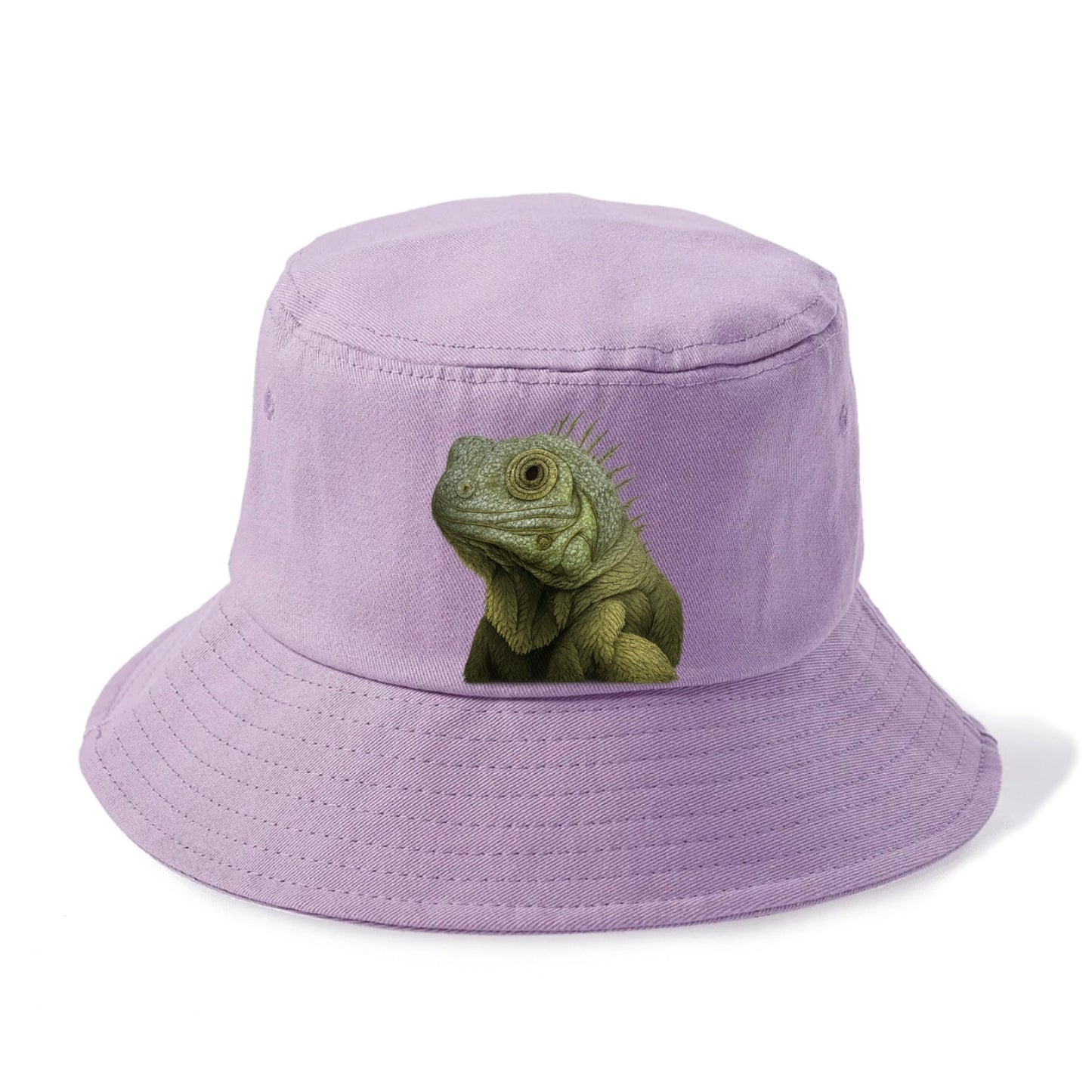 Chameleon Portrait Design Bucket Hat