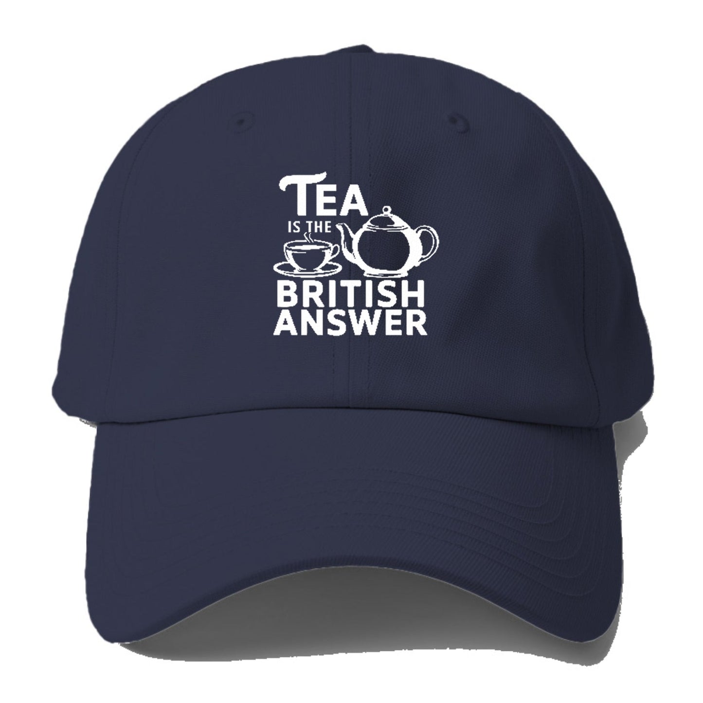 Tea Is The British Answer Baseball Cap