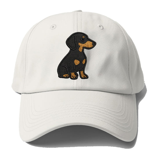 Dachshund Black And Tan Loyal Companion Baseball Cap