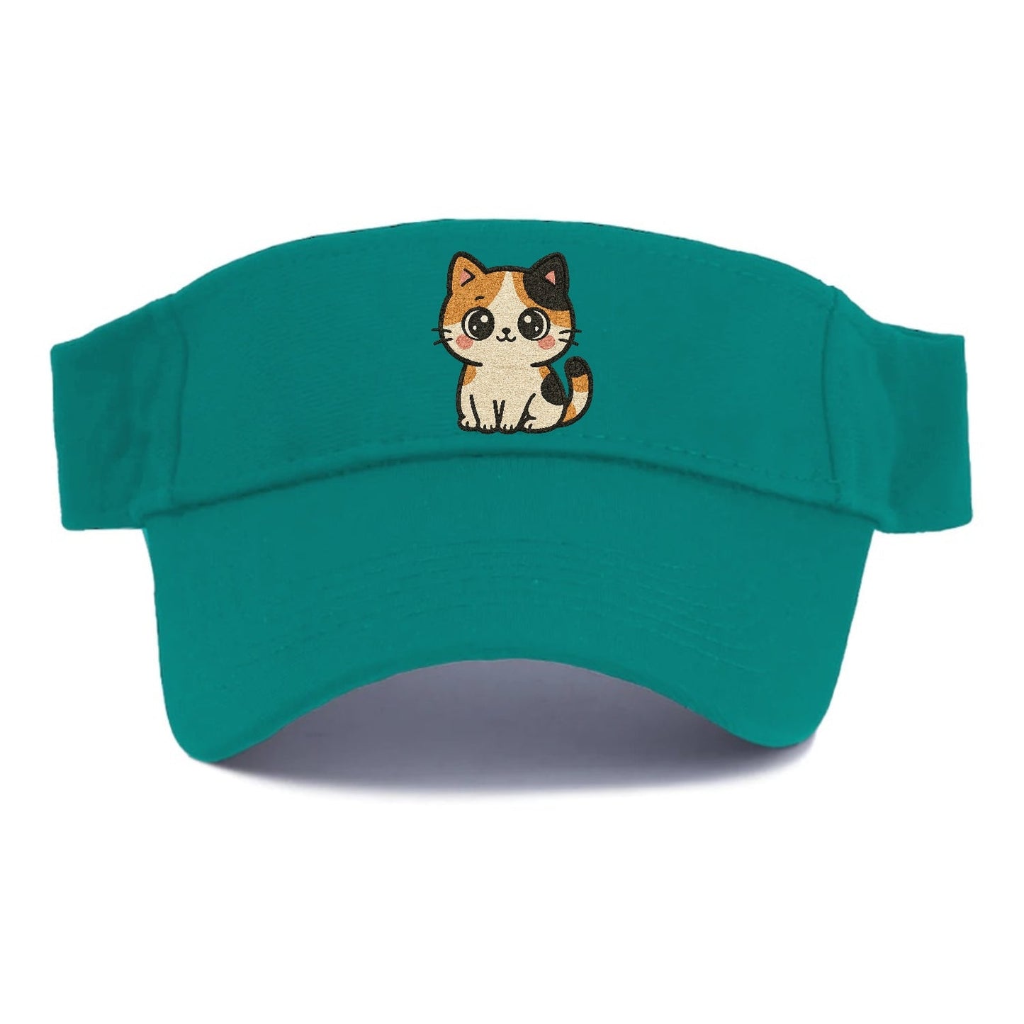 Calico Cat Patchwork Charm Visor