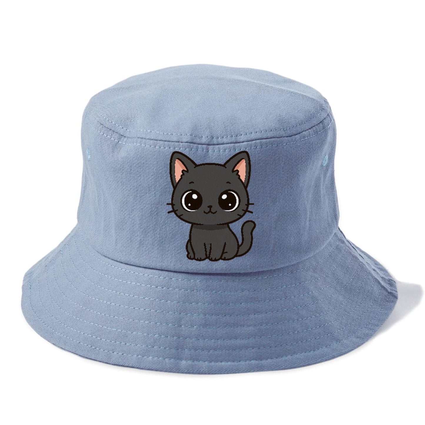 Black Cat Mysterious Allure Bucket Hat