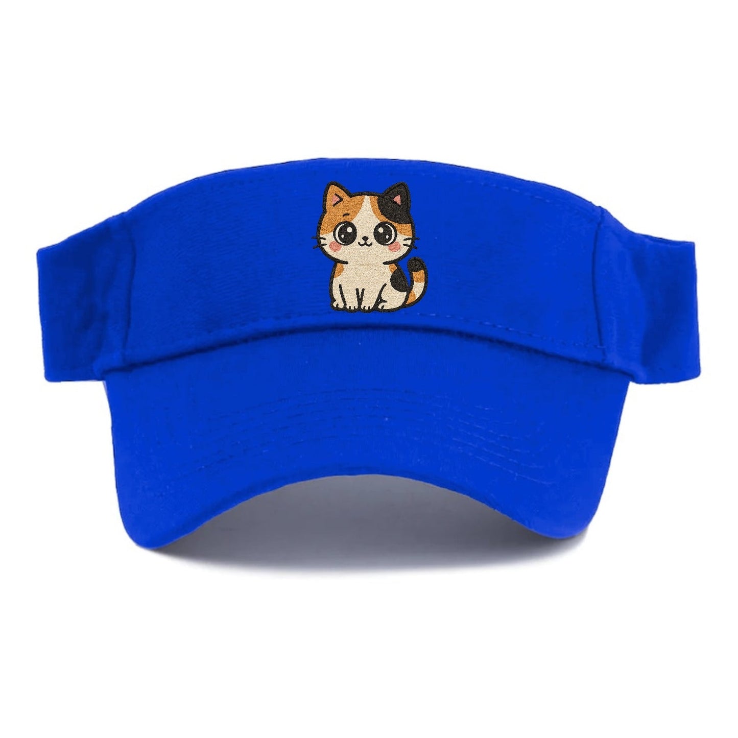 Calico Cat Patchwork Charm Visor