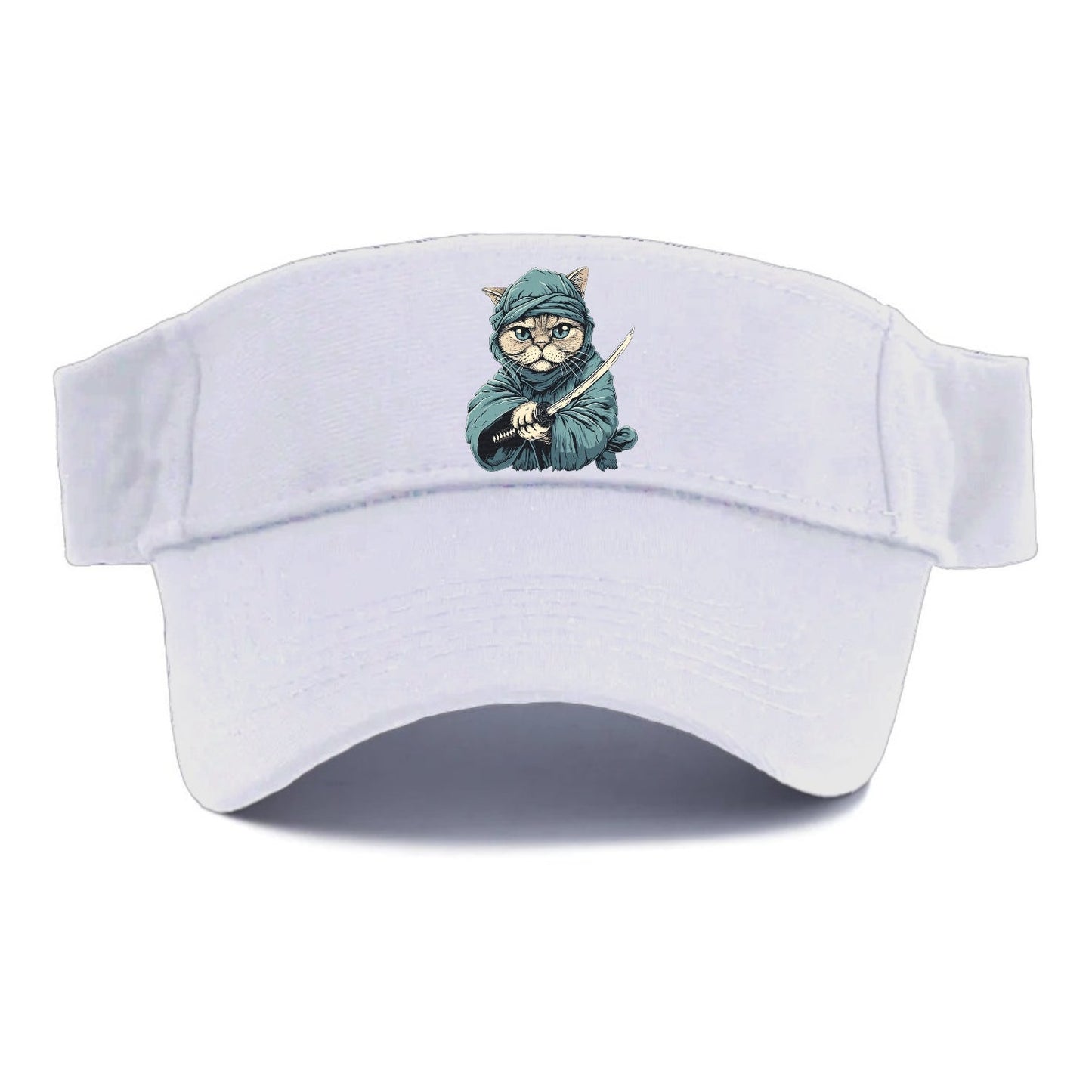 Ninja Cat Fierce Feline Warrior Visor