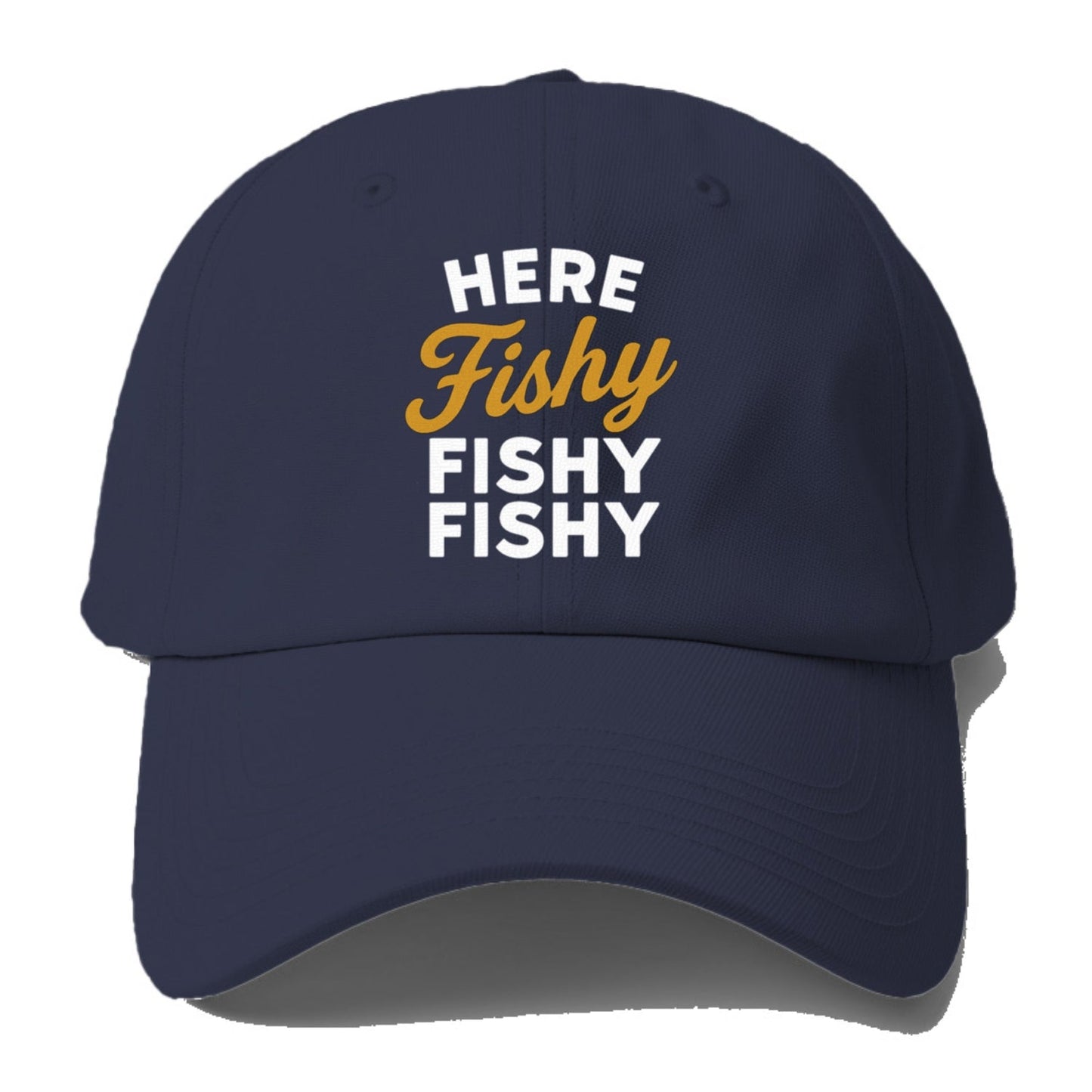 Here Fishy Catch Fish Baseball Cap