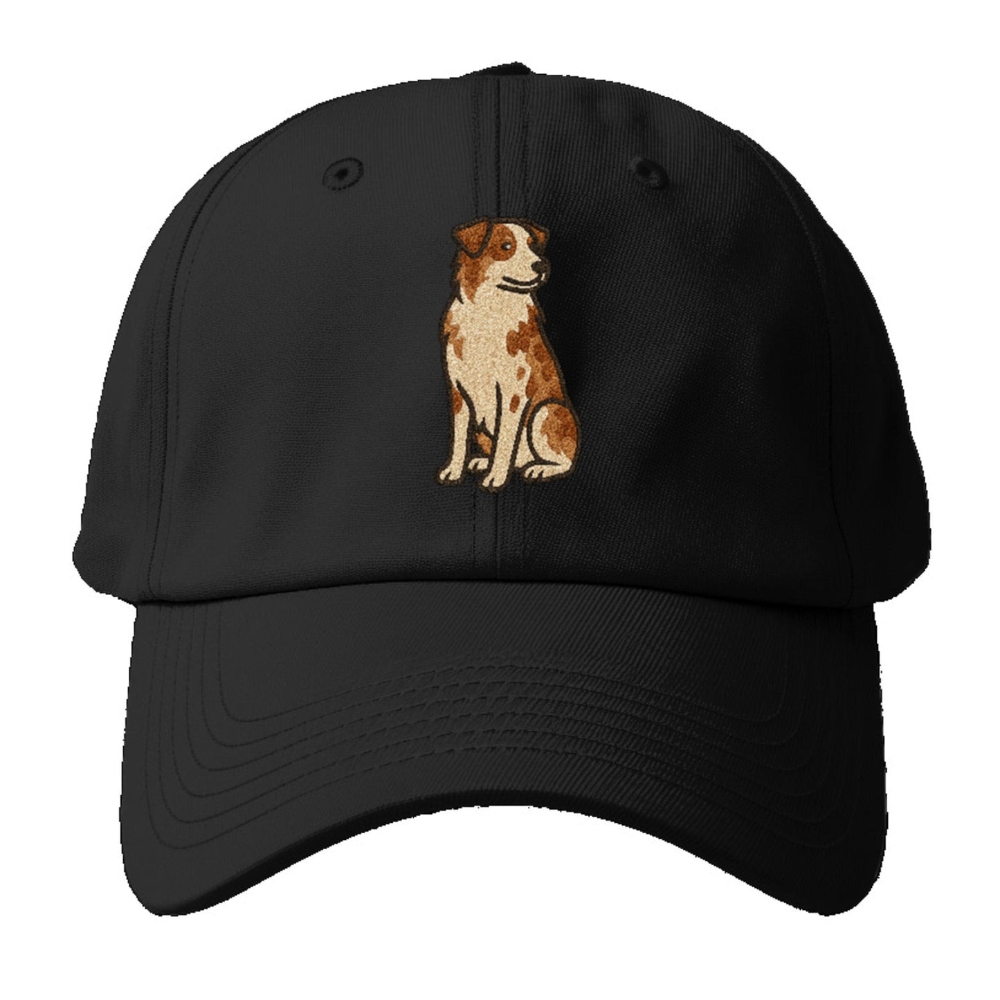 Australian Shepherd Red Merle Vibrant Spirit Baseball Cap
