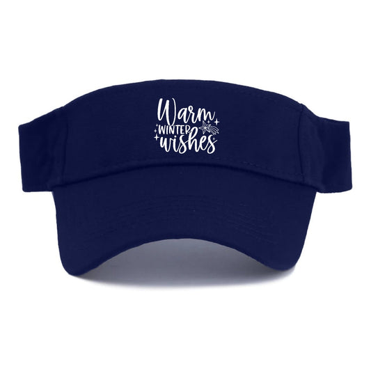 Winter Wonderland Warm Winter Wishes Visor