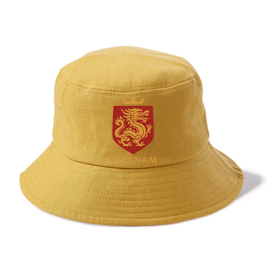 Cultural Heritage Emblem Bucket Hat