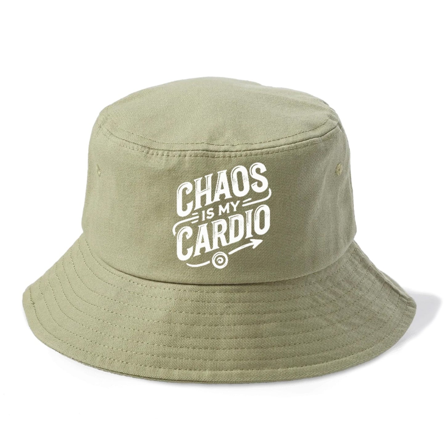 Chaos Is My Cardio Bucket Hat