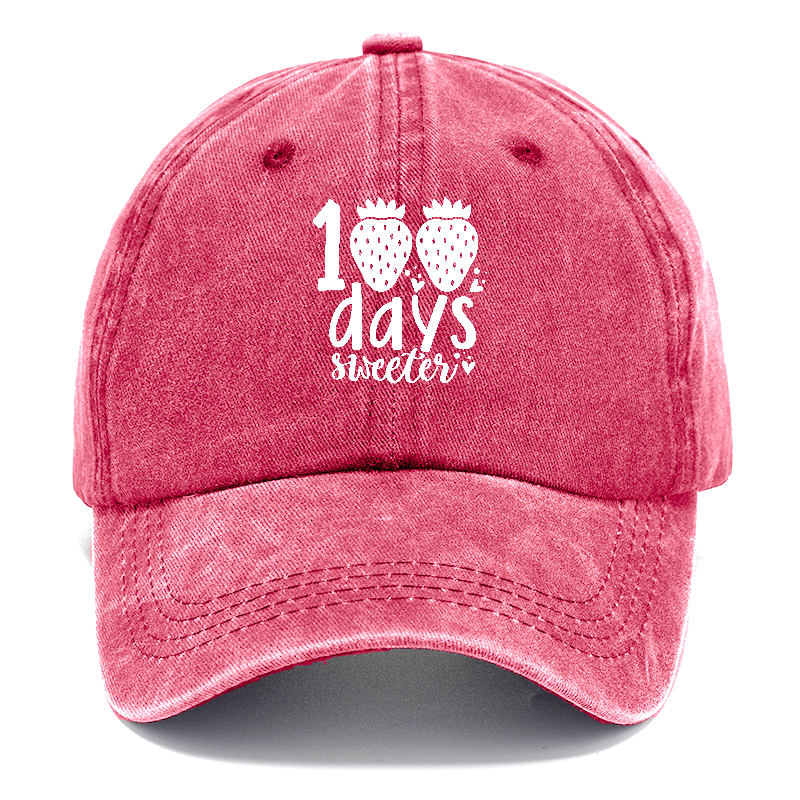 100 Days Sweeter Classic Cap
