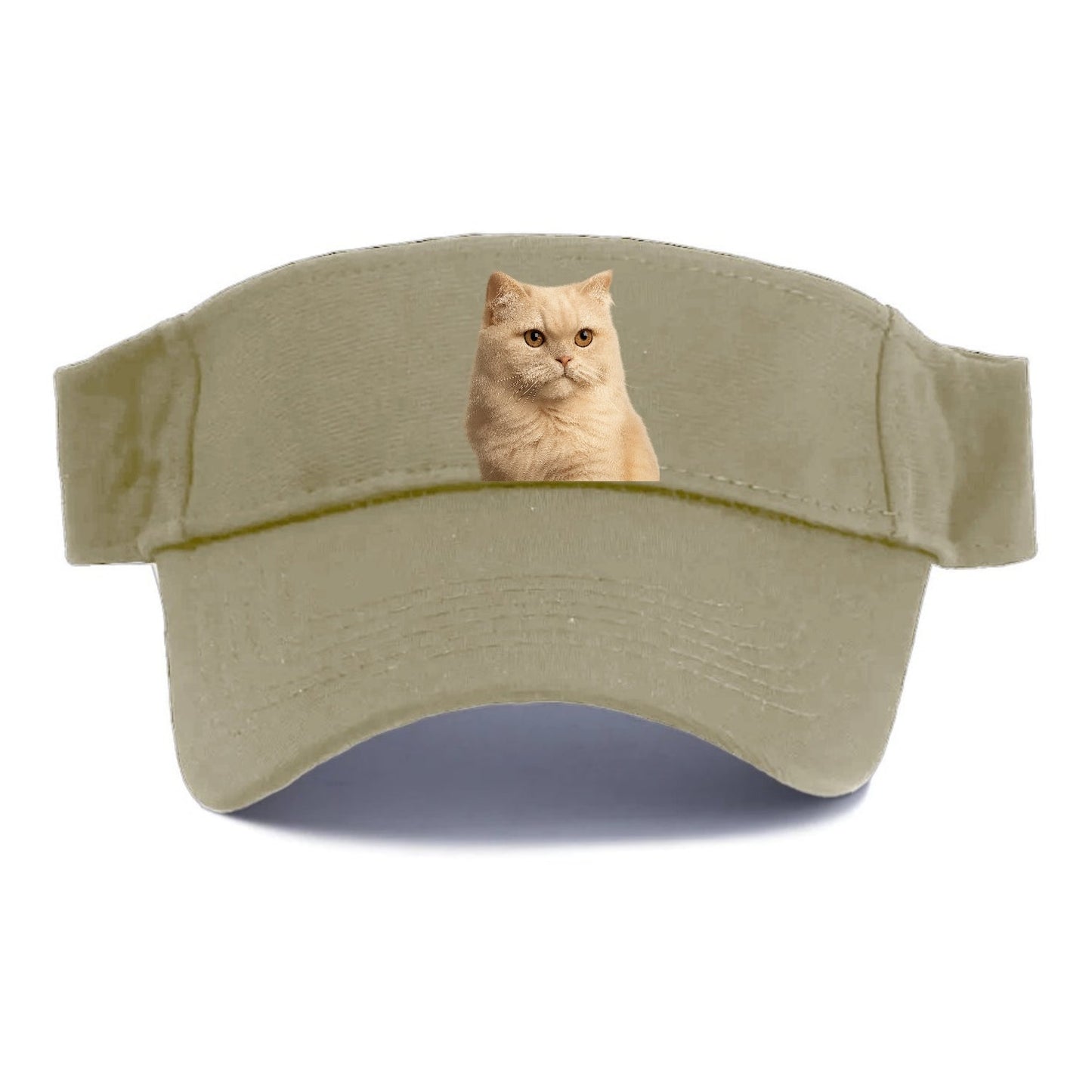 Cream Persian Fluffy Elegance Visor