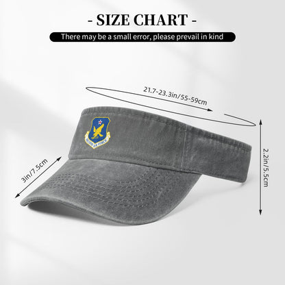 Second Air Force-Emblem (USAF) Printing adjustable Empty Top Baseball Sun Cap unisex outdoor sport hat veterans gift