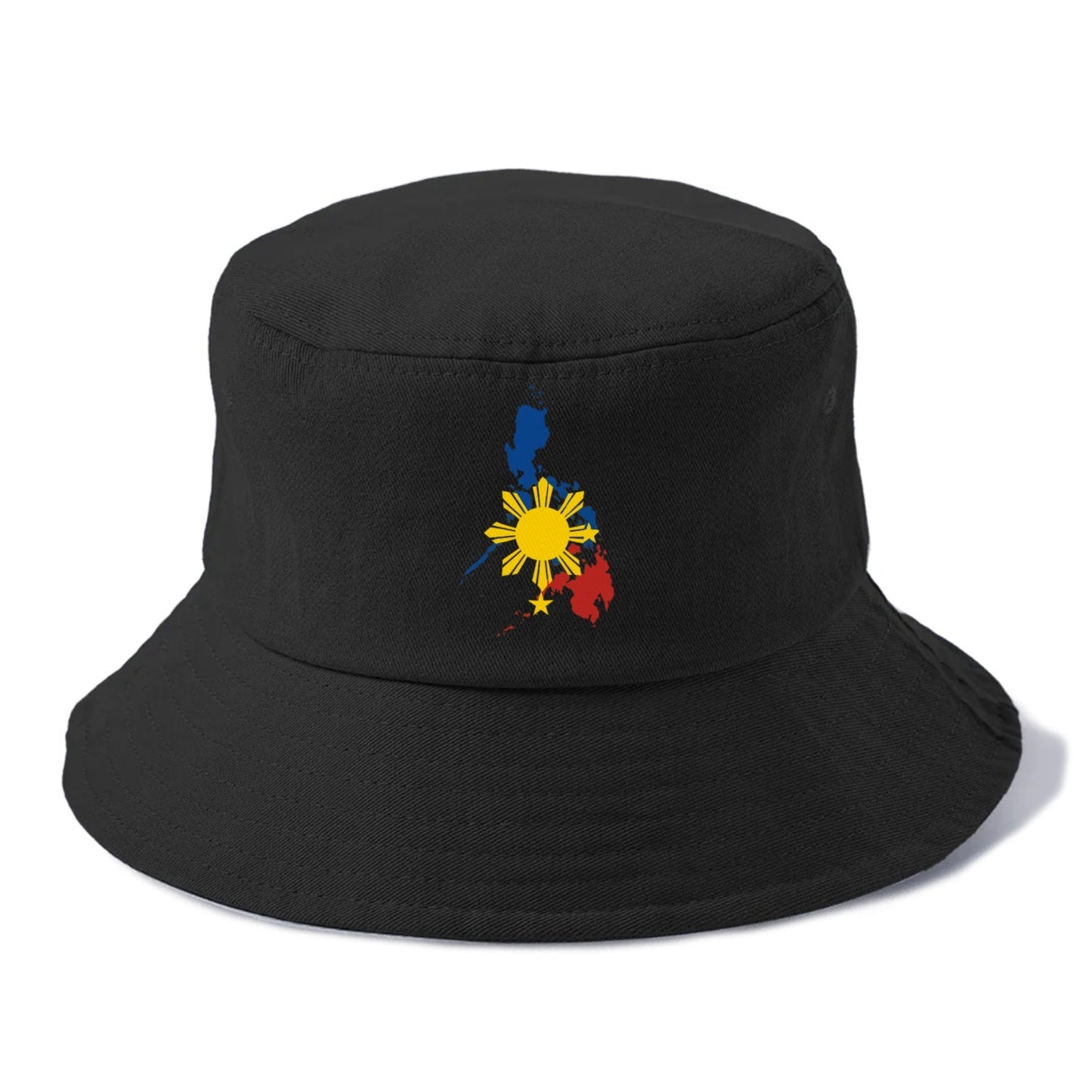 National Symbols Map Bucket Hat