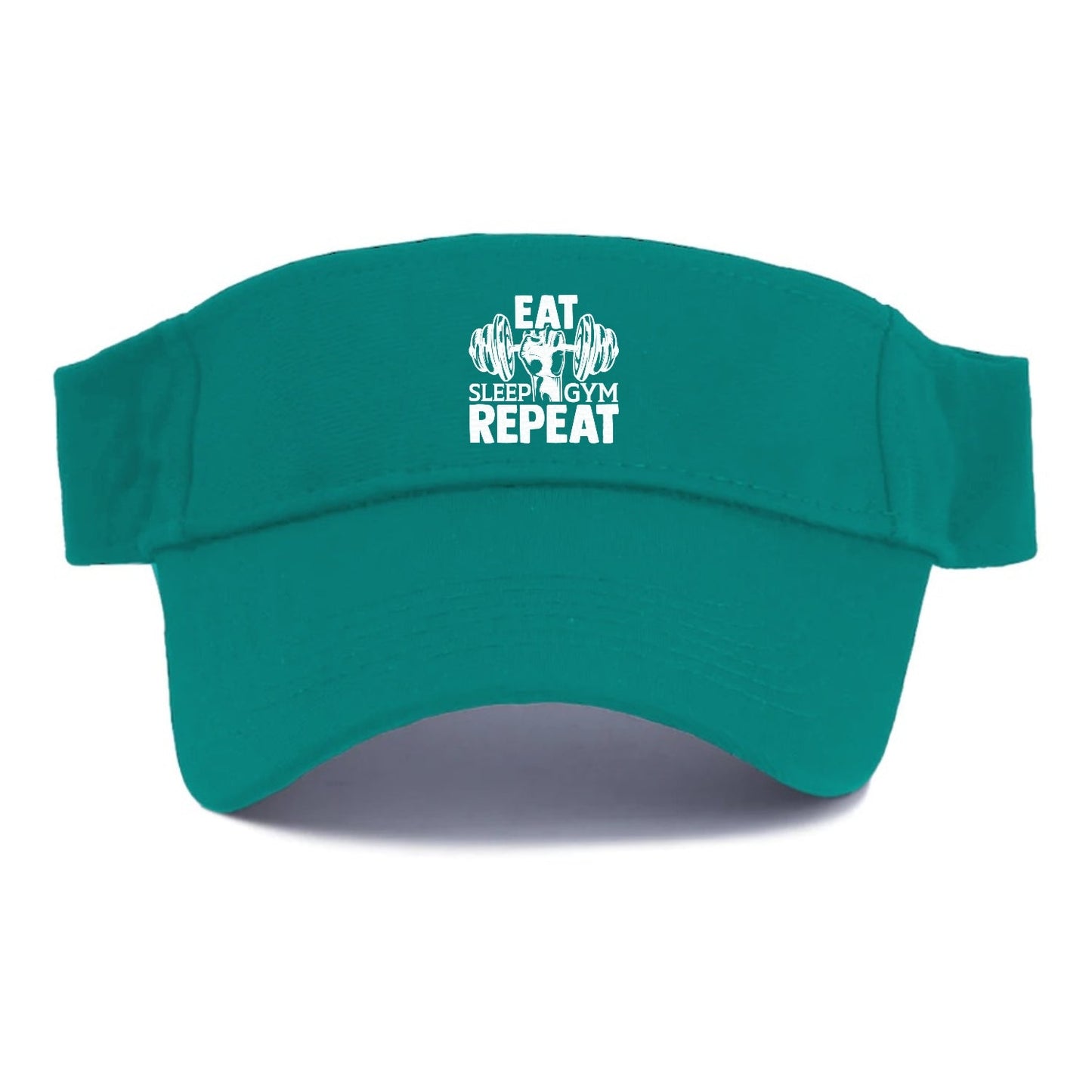 Eat Sleep Gym Repeat Visor