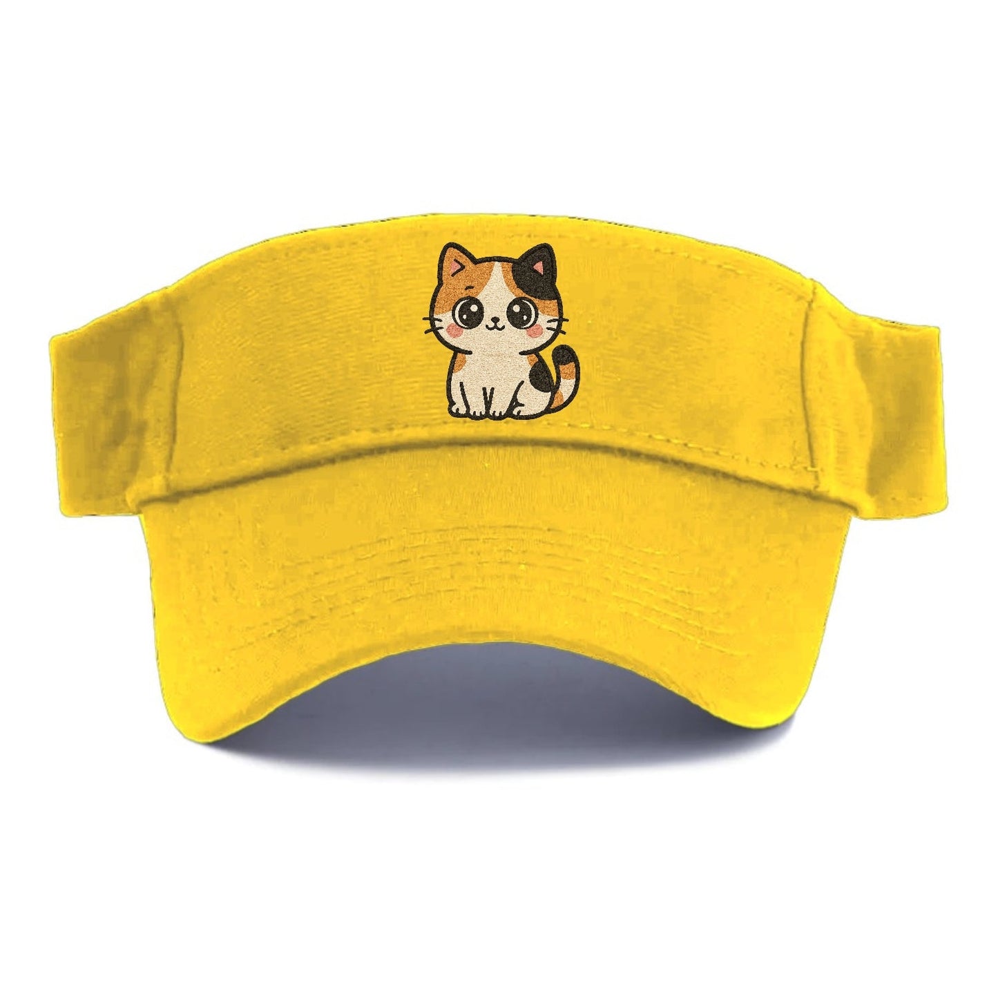 Calico Cat Patchwork Charm Visor