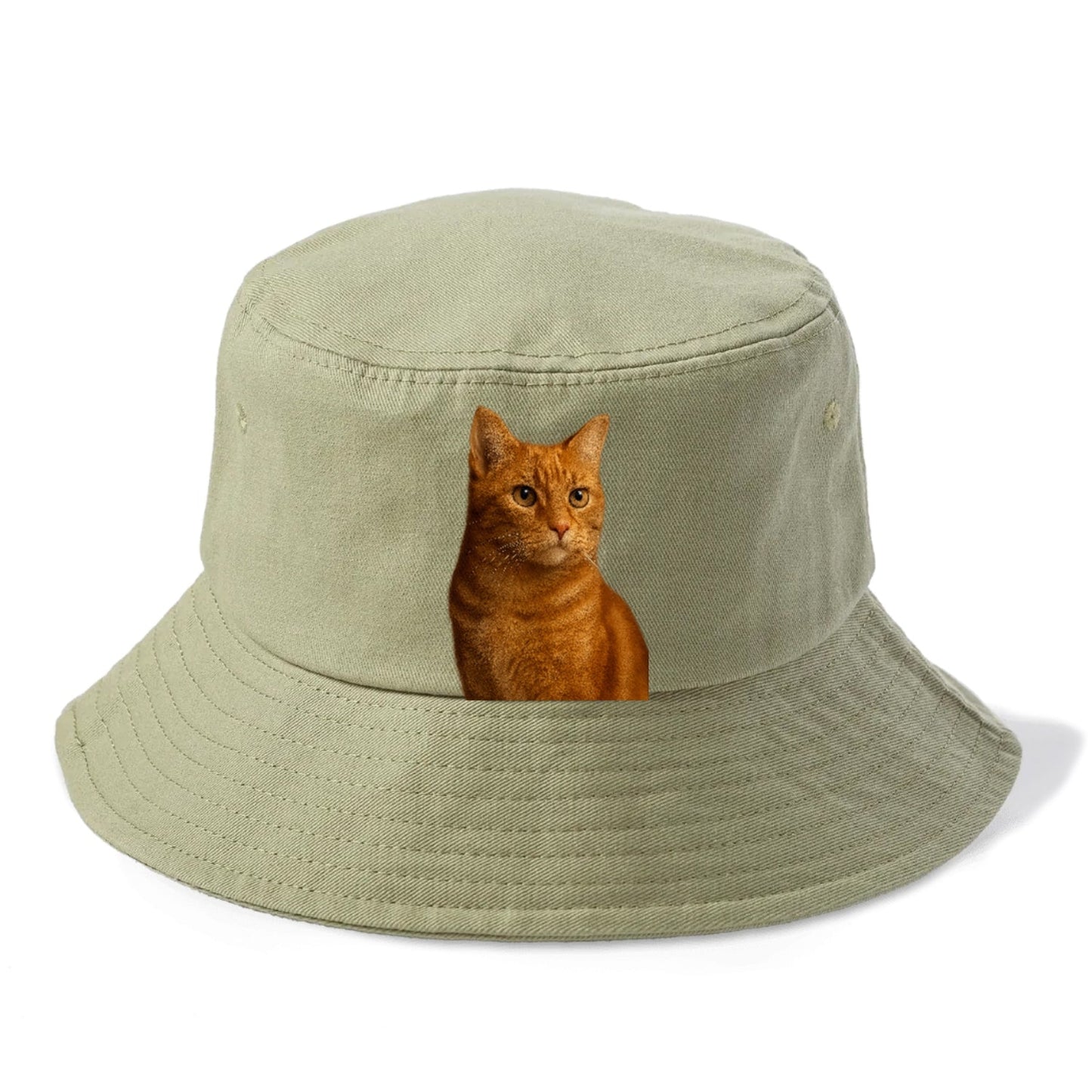 Ginger Cat Warmth Bucket Hat