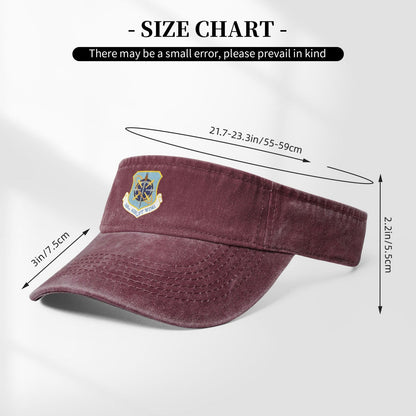 146th Airlift Wing Printing adjustable Empty Top Baseball Sun Cap unisex outdoor sport hat veterans gift