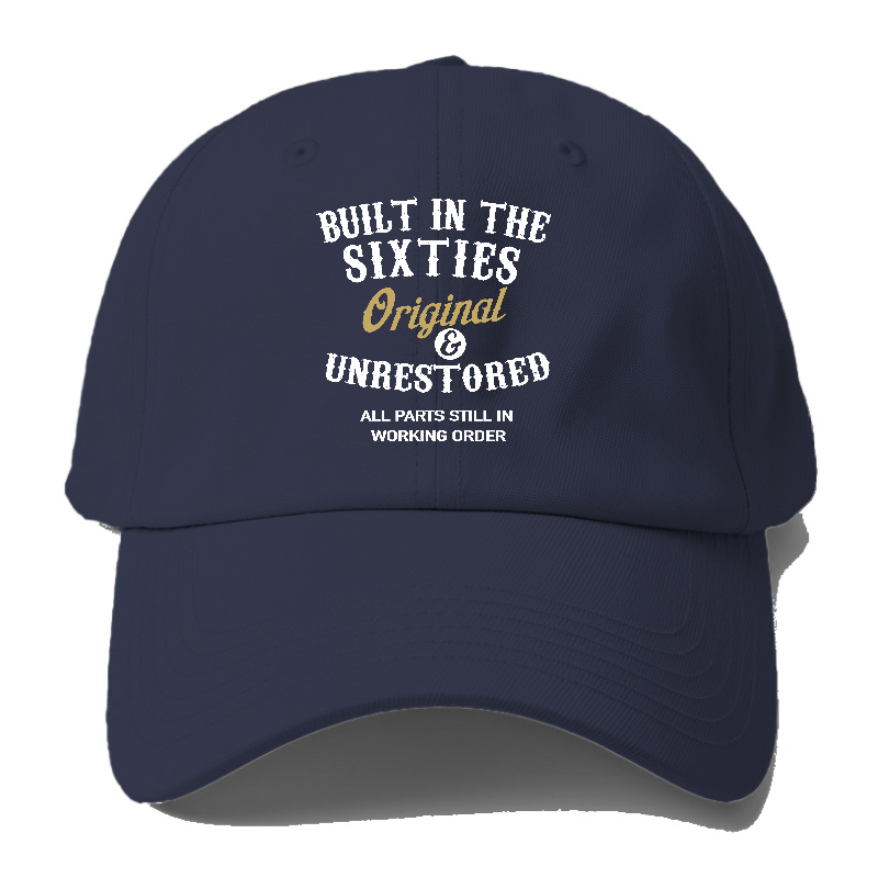 Build In The Sixties Original Unrestored All Parts Still In Working Order Baseball Cap