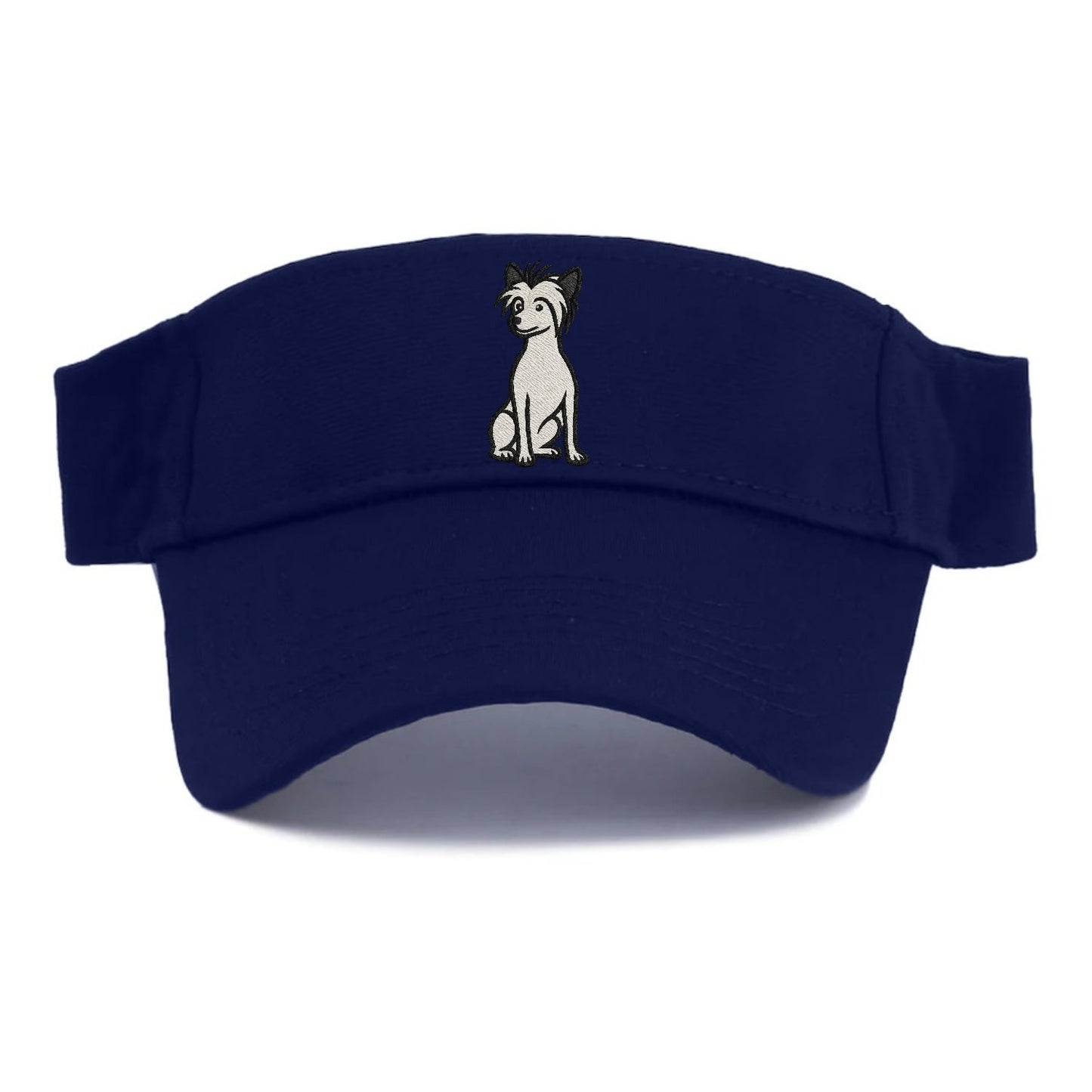 Chinese Crested Hairless With Hair Tuft Unique Charm Visor