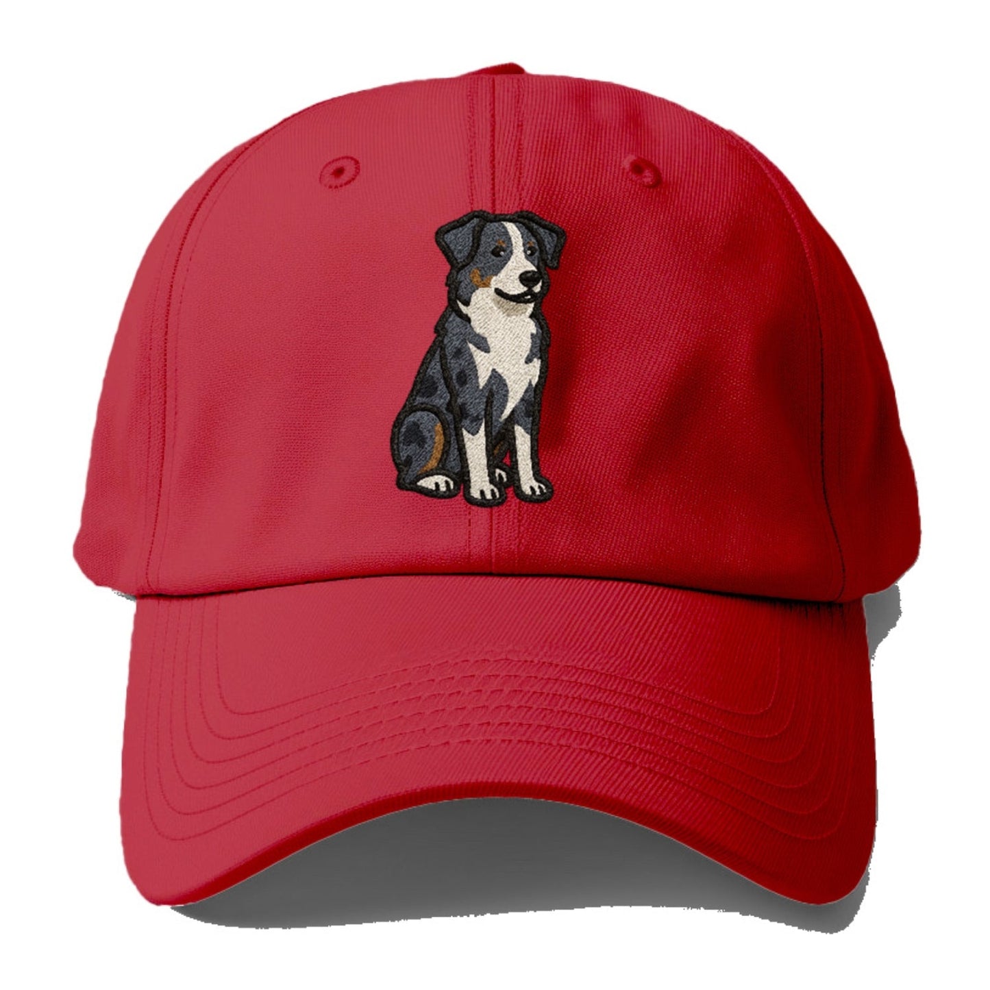Australian Shepherd Blue Merle Vibrant Spirit Baseball Cap