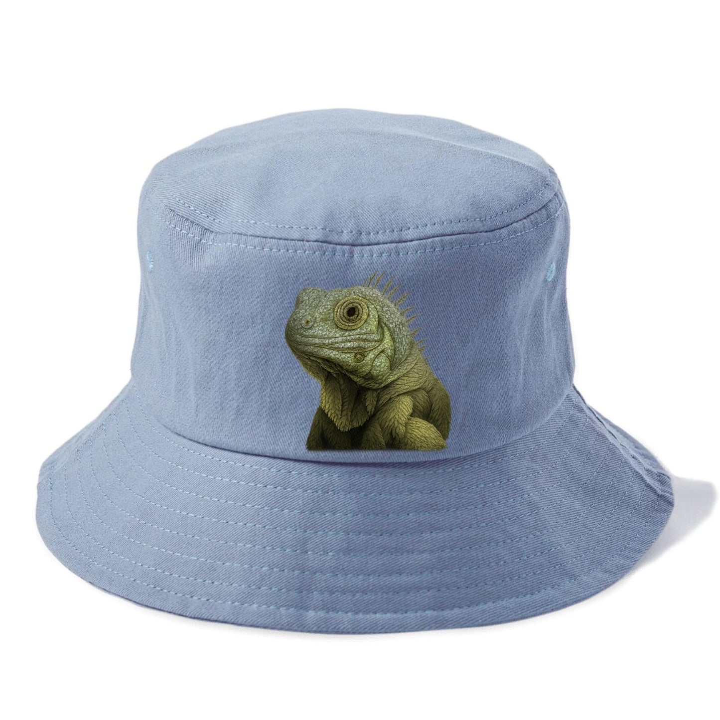 Chameleon Portrait Design Bucket Hat