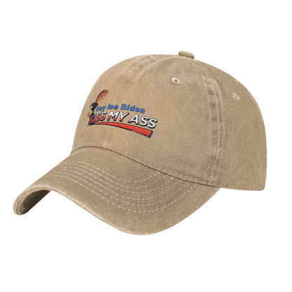 Hey Joe Biden Kiss My Ass Printing unisex baseball cap adjustable hats veteran gift