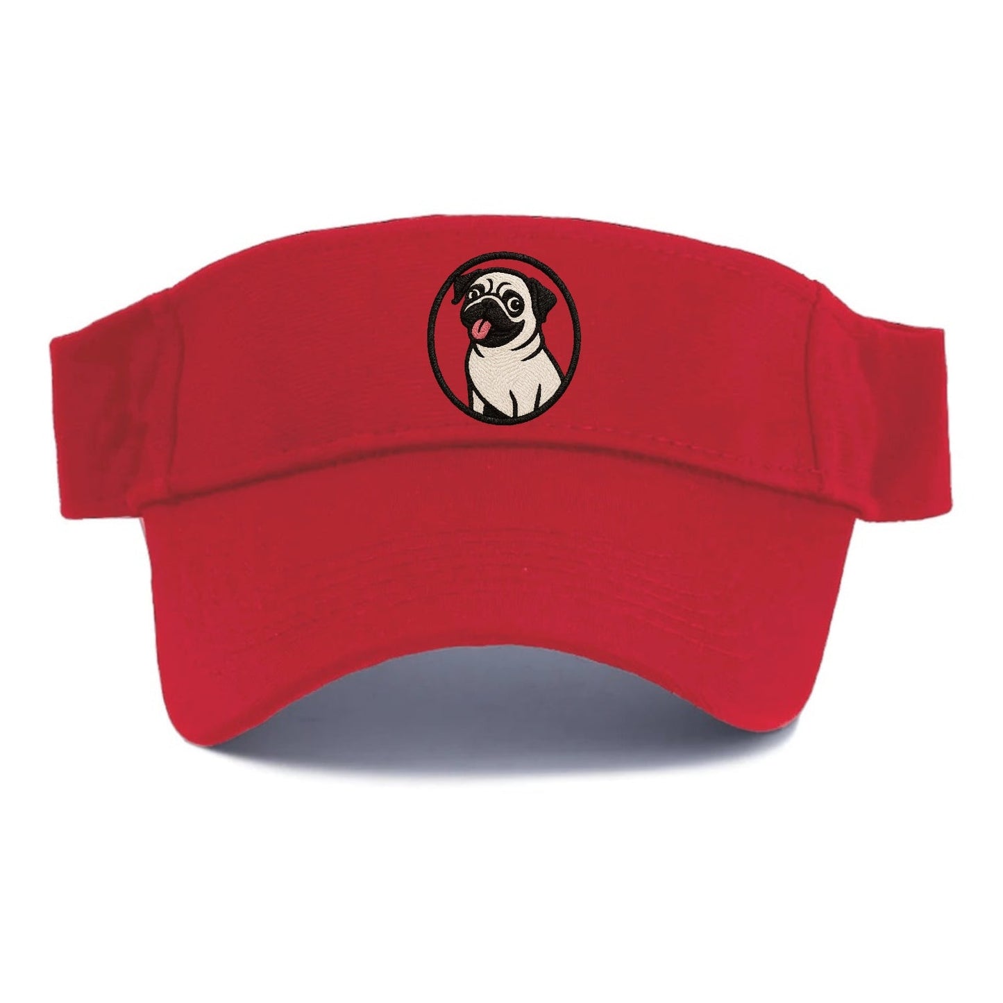 Pug Playful Charm Visor
