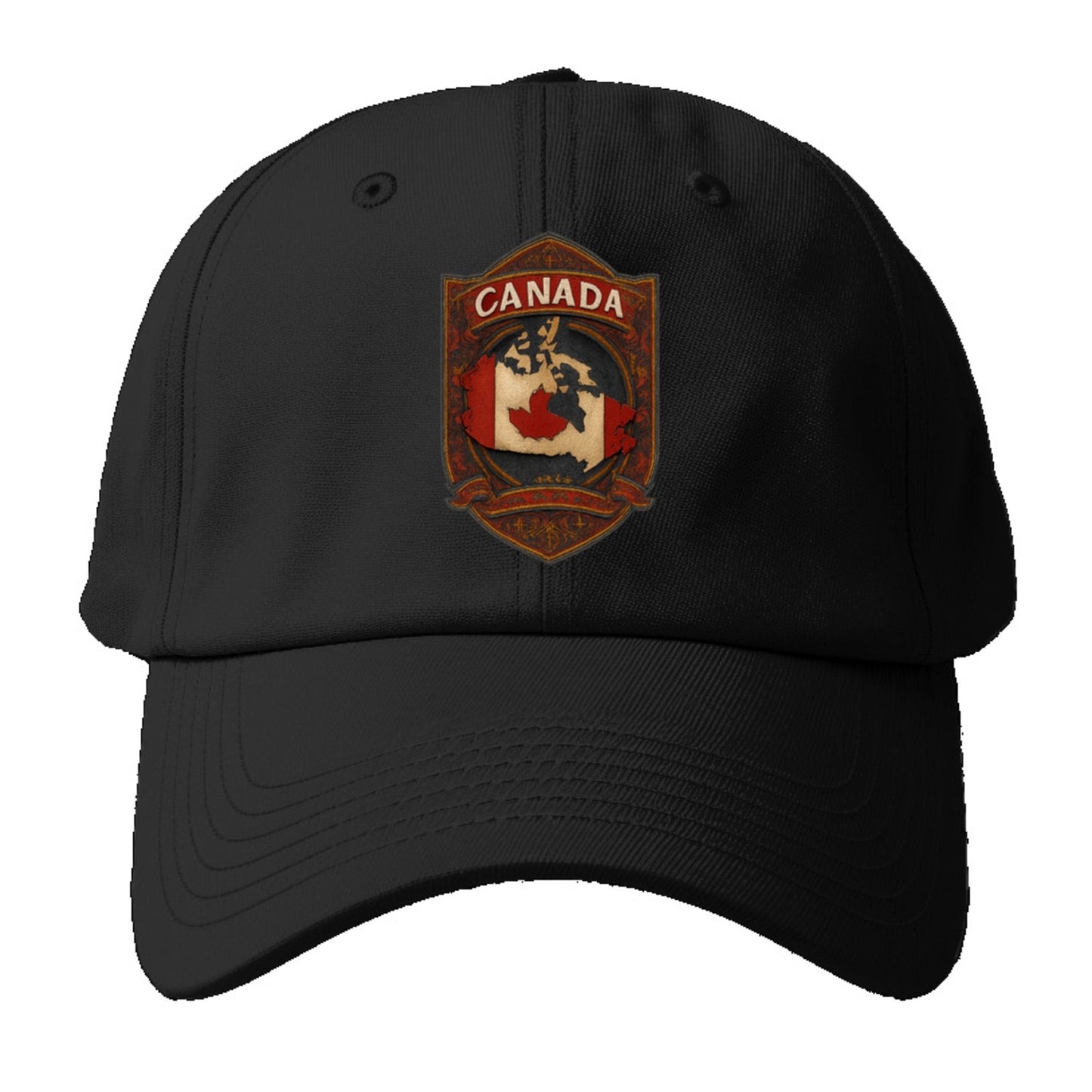 Canada Map Baseball Cap