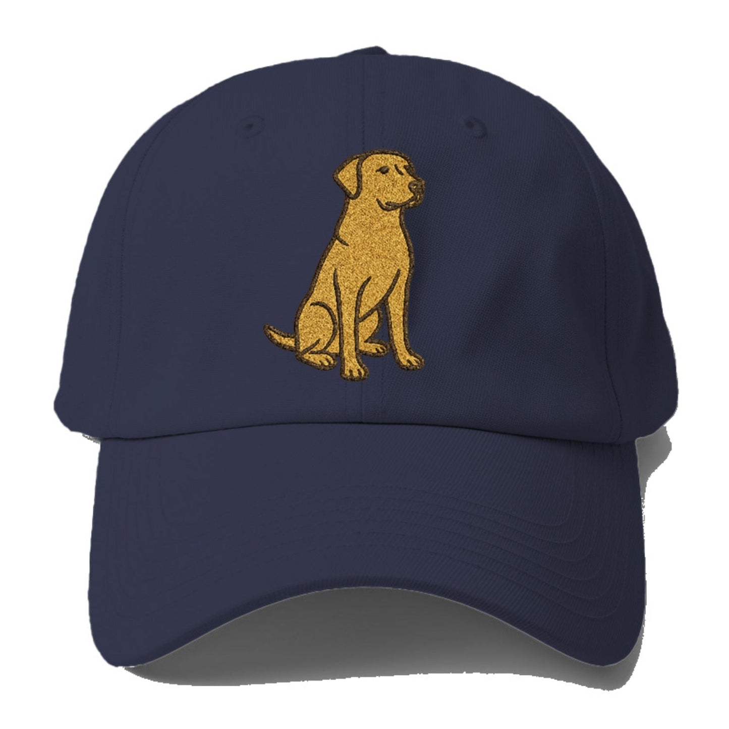 Labrador Retriever Yellow Lab Sitting Pose Baseball Cap