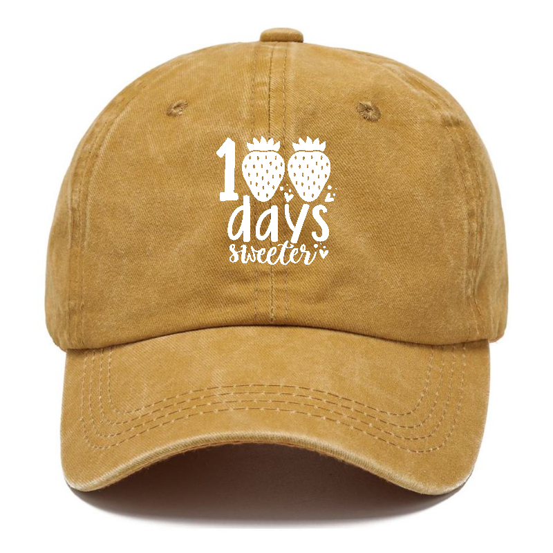 100 Days Sweeter Classic Cap