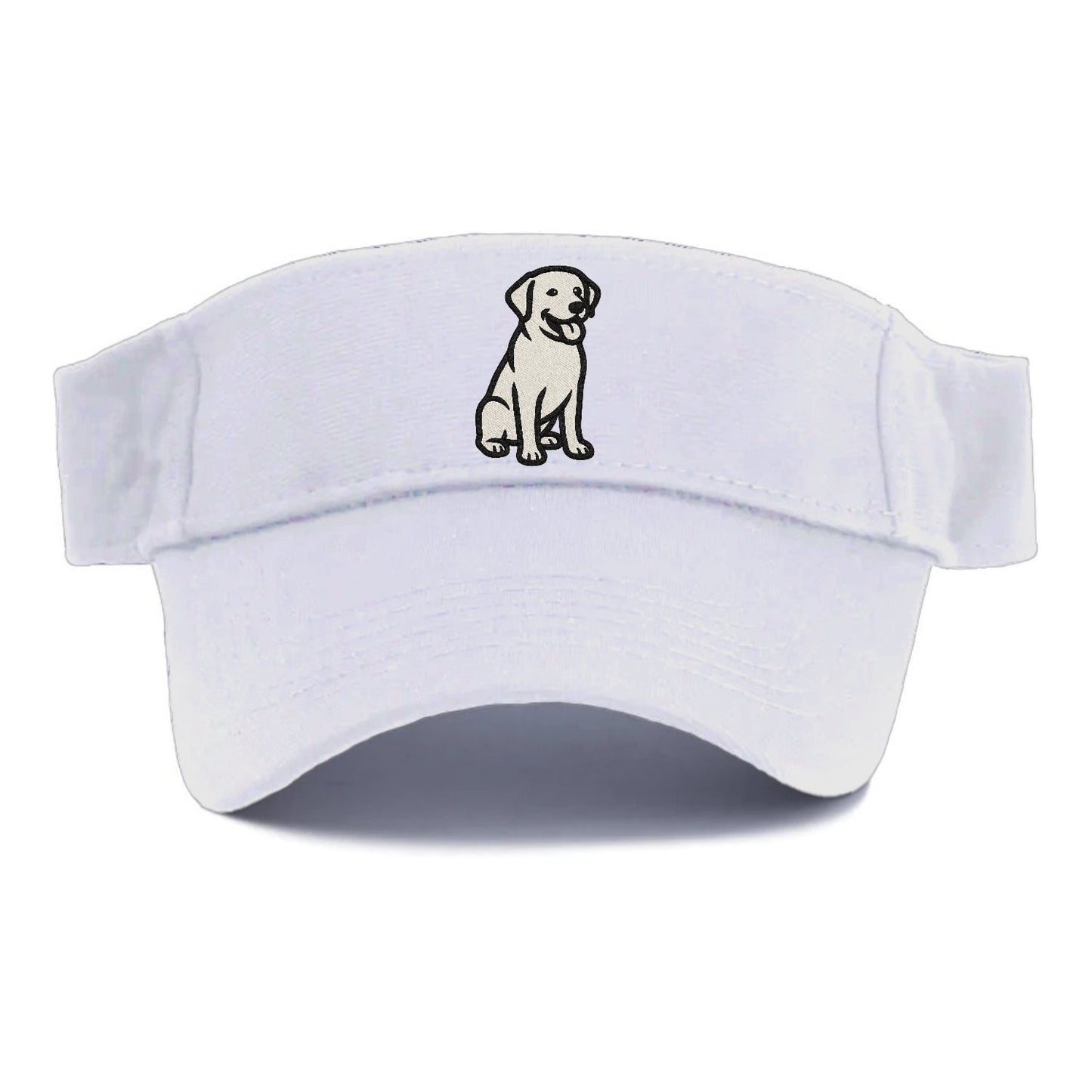 Labrador Happy Panting Joyful Spirit Visor