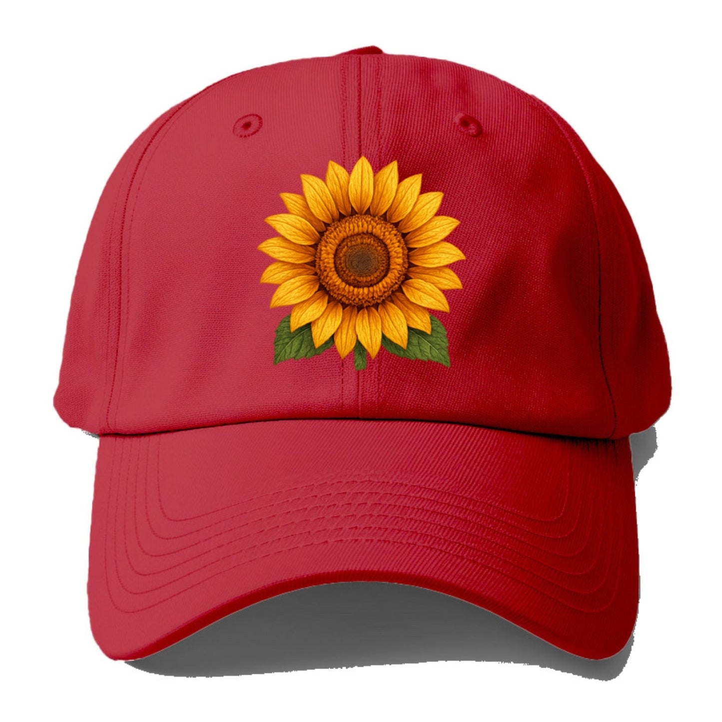 Golden Sunflower Bloom Baseball Cap