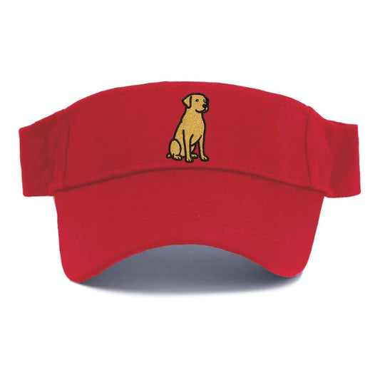 Yellow Labrador Loyal Companion Visor