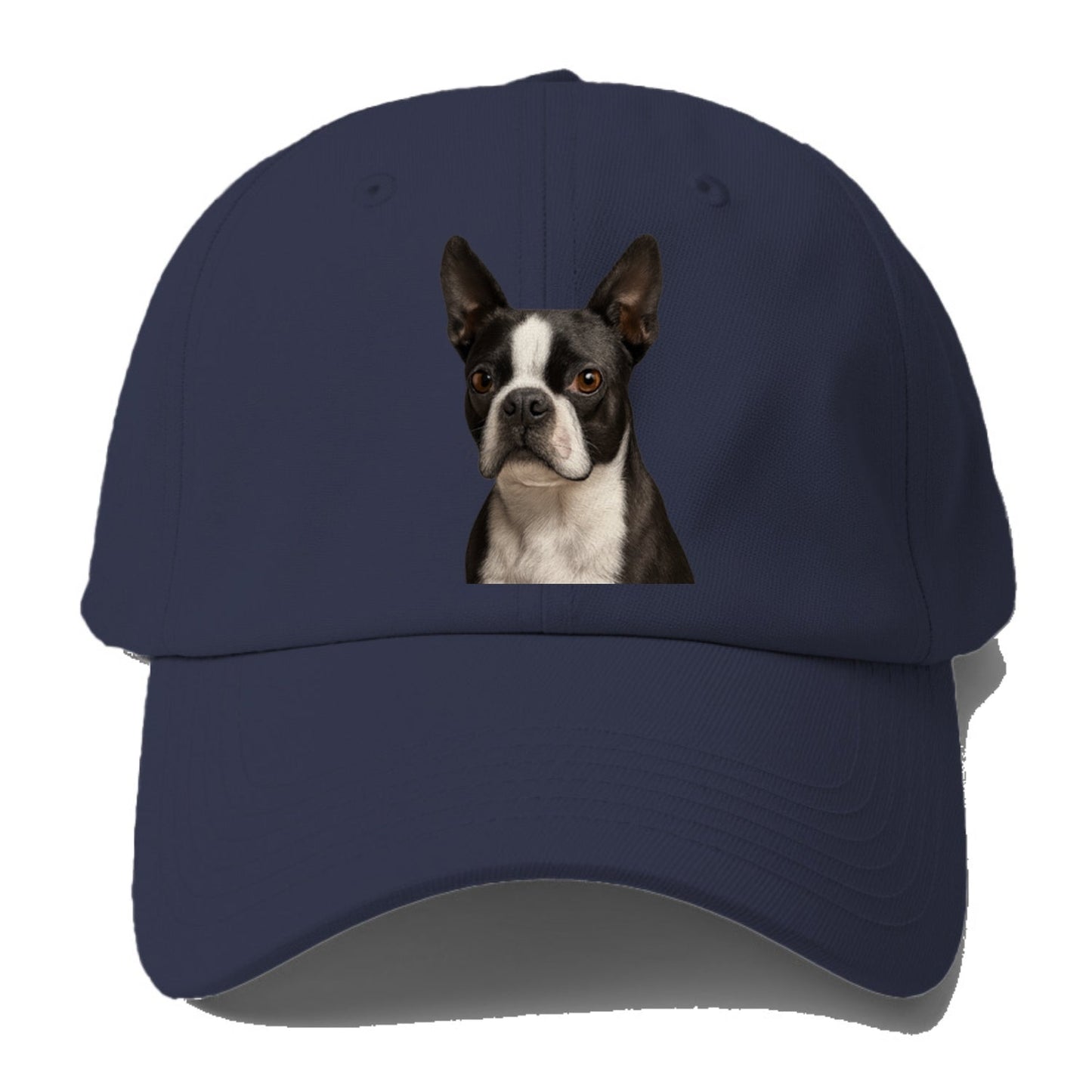 Boston Terrier Portrait Design Baseball Cap