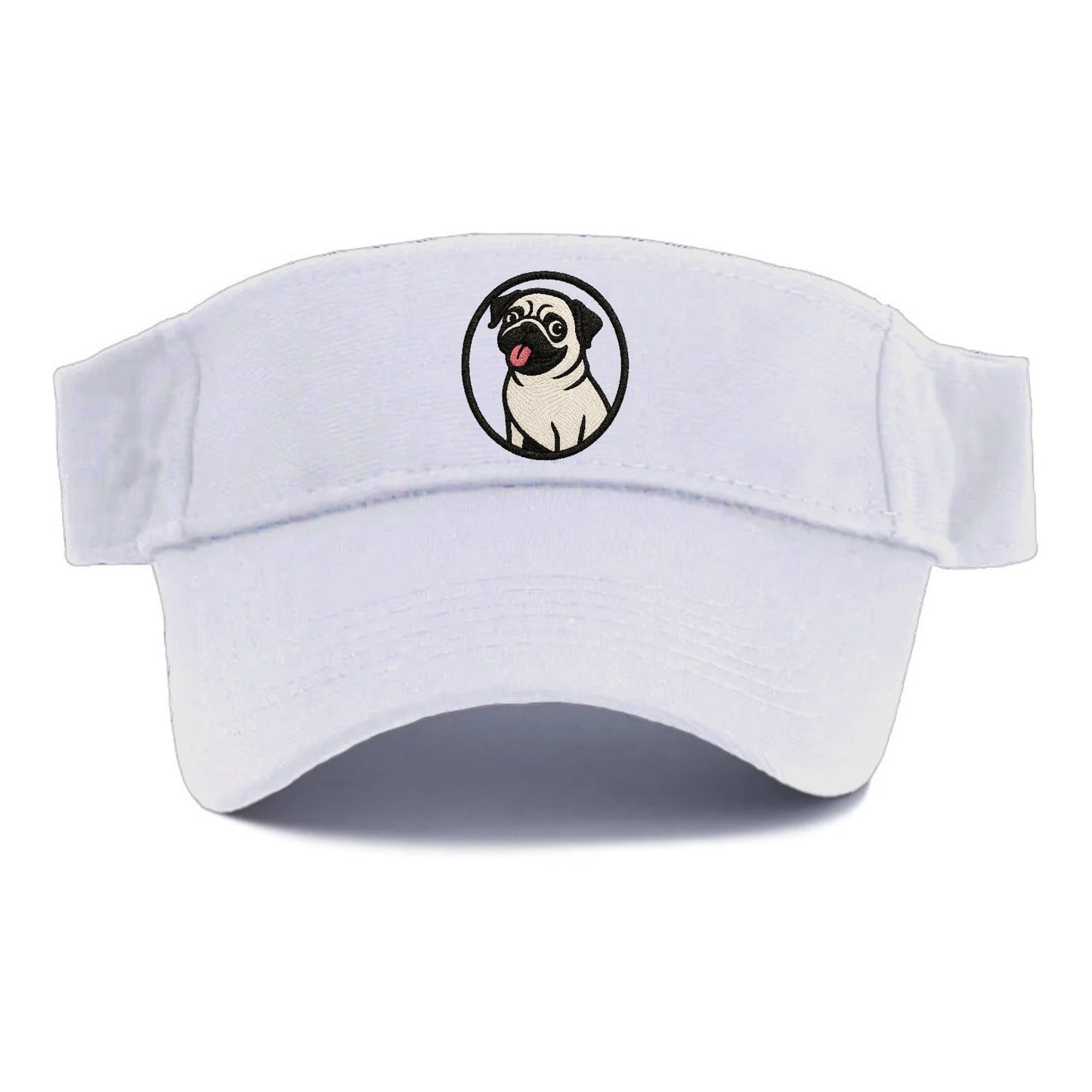 Pug Playful Charm Visor