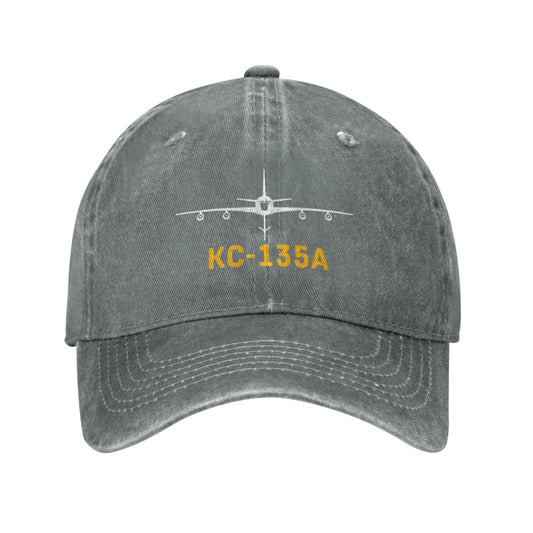 KC-135A Printed unisex baseball cap adjustable cap outdoor sunshade trucker hat