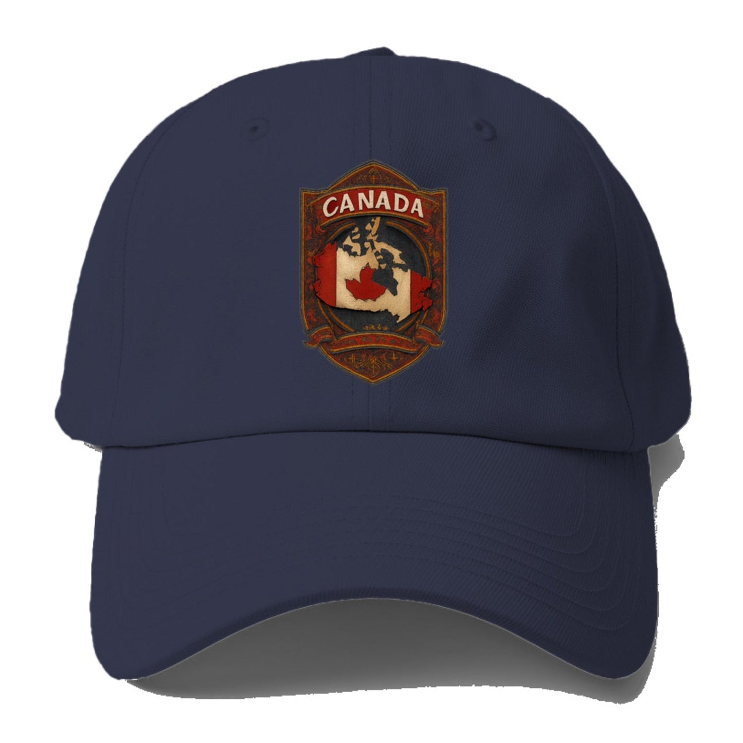 Canada Map Baseball Cap